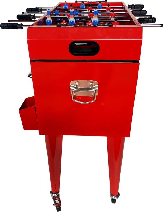 Produktbild Axi KÃ¼hler mit Tischfussball Rot (65 l)