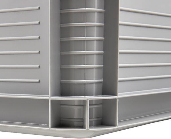 Image du produit keeeper Boîte de rangement ""robert"", 45 litres, gris nordique capacité de charge : 30 kg, apte au contact (45 l)