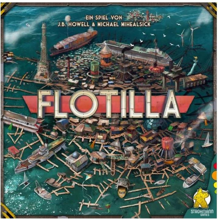 Produktbild Strohmann Games STR20002 - Flotilla, Brettspiel, 3-5 Spieler, ab 14 Jahren (DE-Ausgabe) (Deutsch)