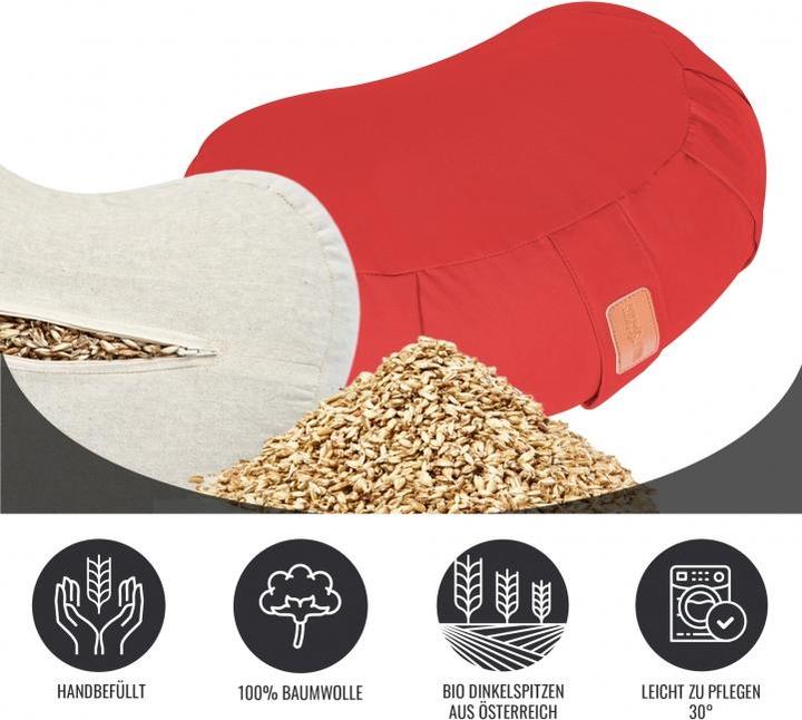Image du produit Gorilla Sports Oreiller en forme de croissant pour le yoga