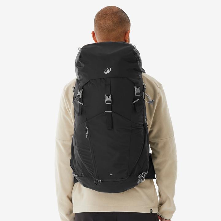 Image du produit Quechua Sac à dos de randonnée 38L, MH500 noir (38 l)