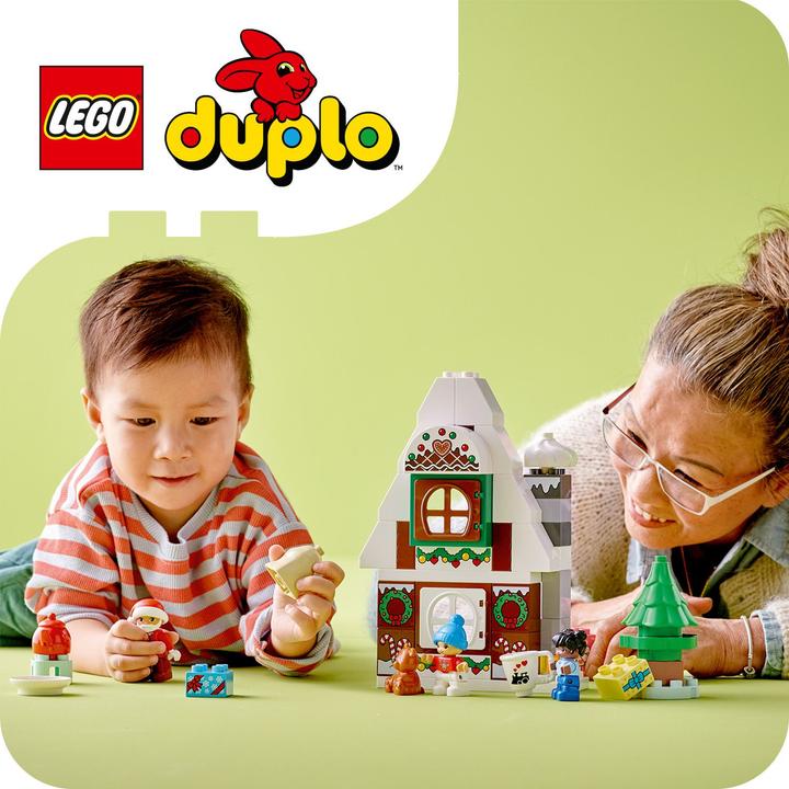 Immagine prodotto LEGO Casa di pan di zenzero con Babbo Natale (10976)