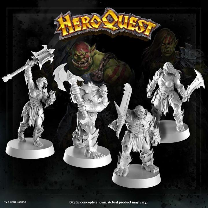 Actual product image Hasbro Gaming HeroQuest (French)