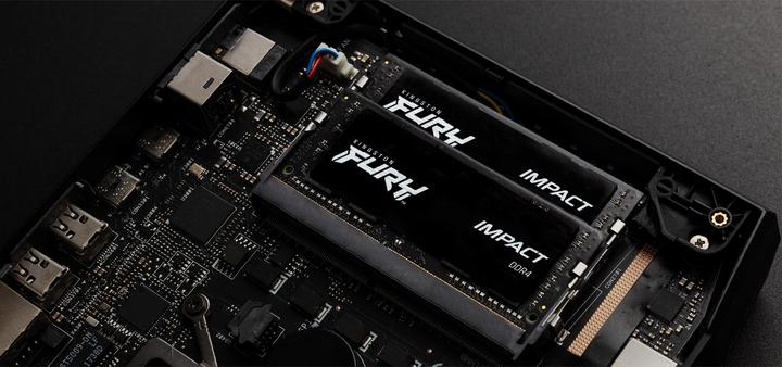 Actual product image Kingston FURY Impact (1 x 16GB, 2666 MHz, DDR4-RAM, SO-DIMM)