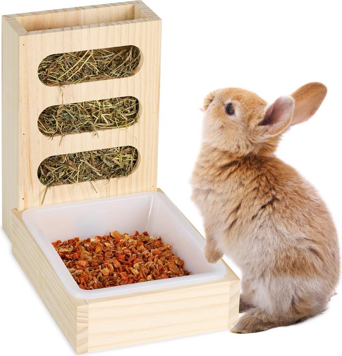 Relaxdays 2-piece hay rack set