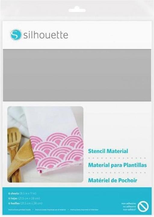 Silhouette Schablonenmaterial nicht klebend