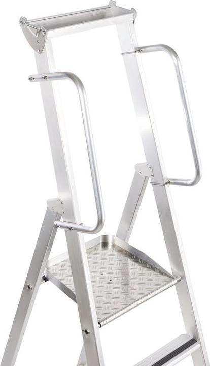 Image du produit Zarges Escabeau en aluminium avec grande plate-forme (Échelle deux plans, 332 cm)