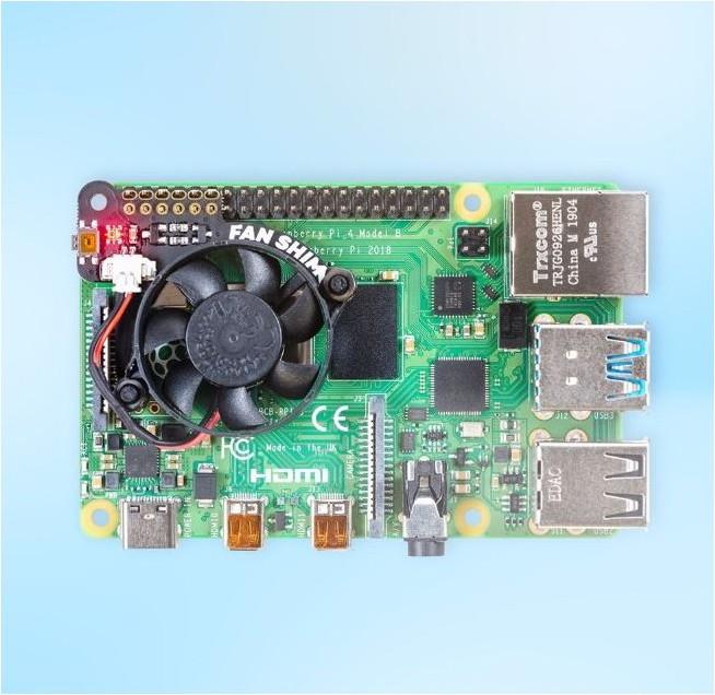 Produktbild Pimoroni Fan SHIM (Heatsink)