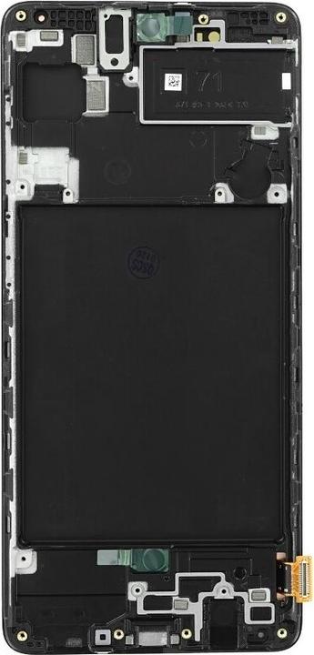 Actual product image Samsung Display unit A715F Galaxy A71 black GH82-22152A (Display, Galaxy A71)