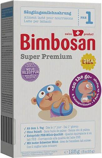 Actual product image Bimbosan Super Premium 1 (125 g, from birth)