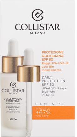 Produktbild Collistar Protective Drops Sun Protection Factor 50 (Sonnencreme Gesicht, SPF 50, 50 ml)