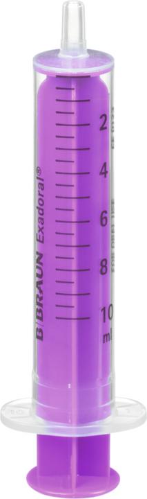 Actual product image Exadoral seringue pourpre