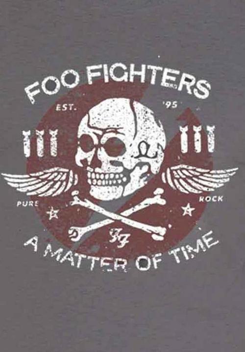 Immagine prodotto Foo Fighters T-shirt Adulti Questione di tempo (L)