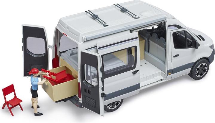 Actual product image Bruder Mercedes Benz Sprinter Camper with driver