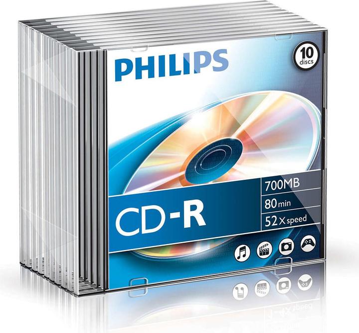 Actual product image Philips Cd-R (10 x)