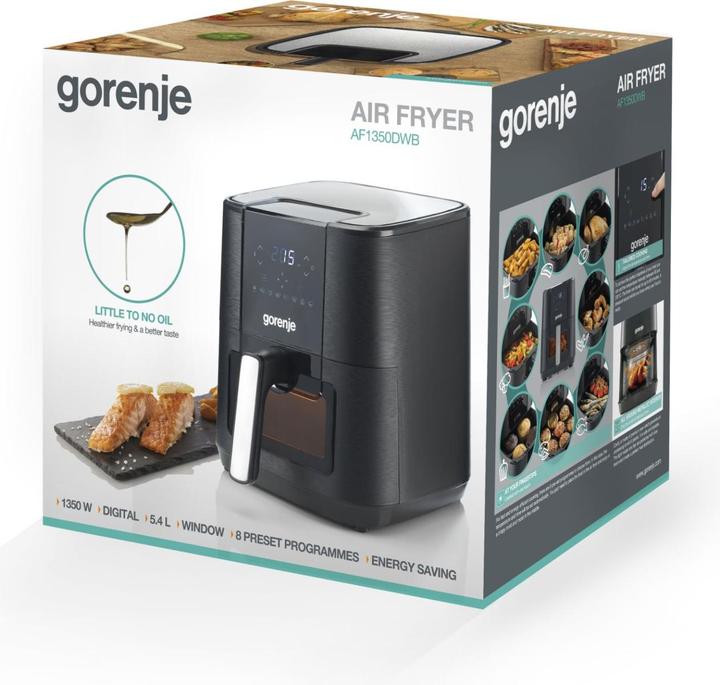 Actual product image Gorenje Air Fryer deep fryer - AF1350DWB -