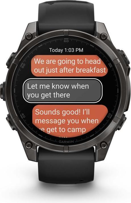 Image du produit Garmin Fenix 8 AMOLED Sapphire Titan (47 mm)