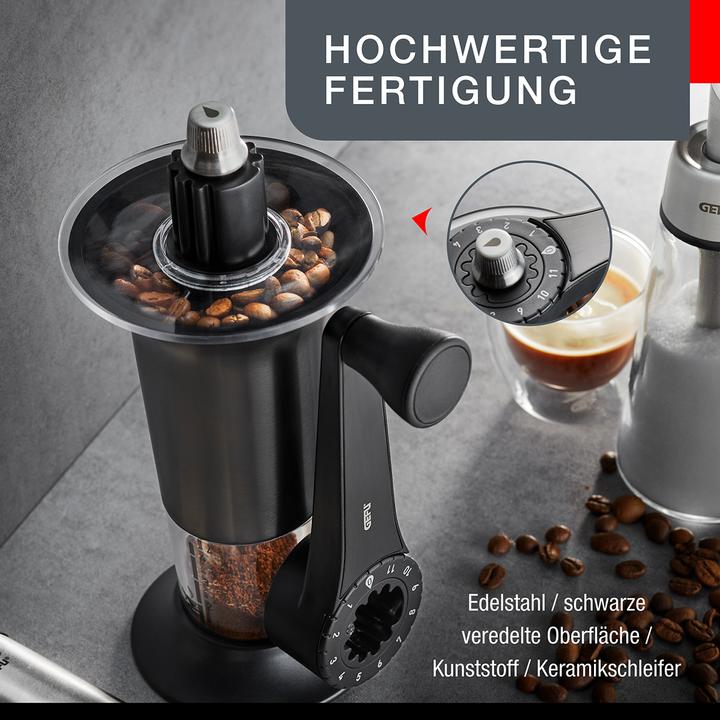 Actual product image GEFU Coffee grinder Lorenzo black
