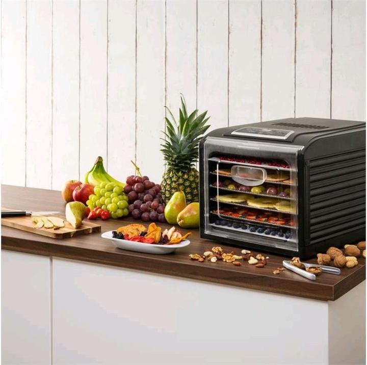 Actual product image Klarstein Fruit Jerky Plus 6 Dehydrator Black