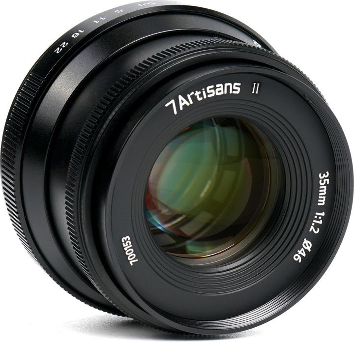 Immagine prodotto 7artisans Lunghezza focale fissa 35 mm F1.2 Mark II (Canon EF-M, APS-C / DX)