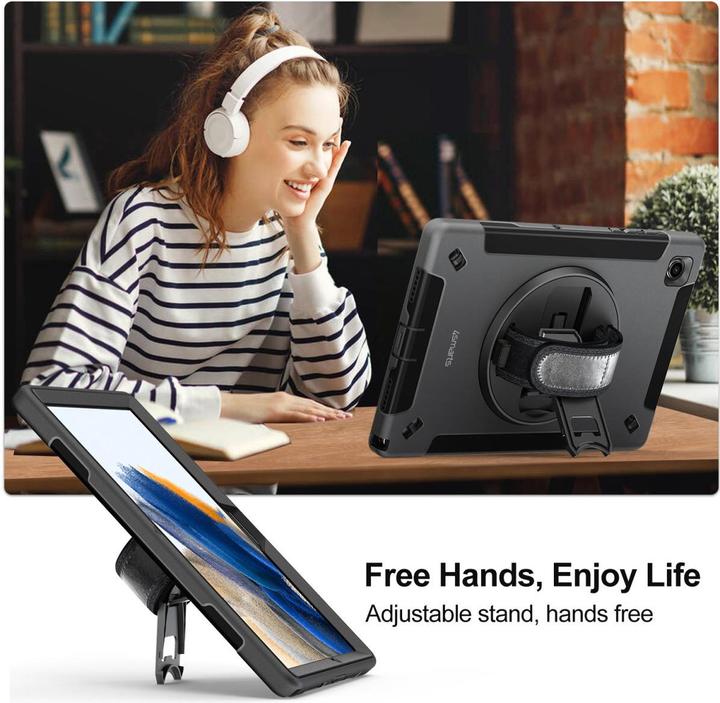 Produktbild 4smarts Rugged Case Grip (iPad Pro 12.9 2020 (4. Gen), iPad Pro 12.9 2022 (6. Gen), iPad Pro 12.9 2021 (5. Gen), iPad Pro 12.9 2018 (3. Gen))