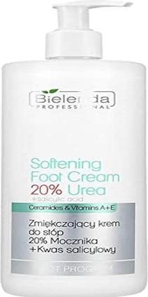 Bielenda PROFESSIONAL Podo Expert Program Softening Foot Cream 20% Urea zmiękczający krem do stóp (Fusscrème & Fussgel)