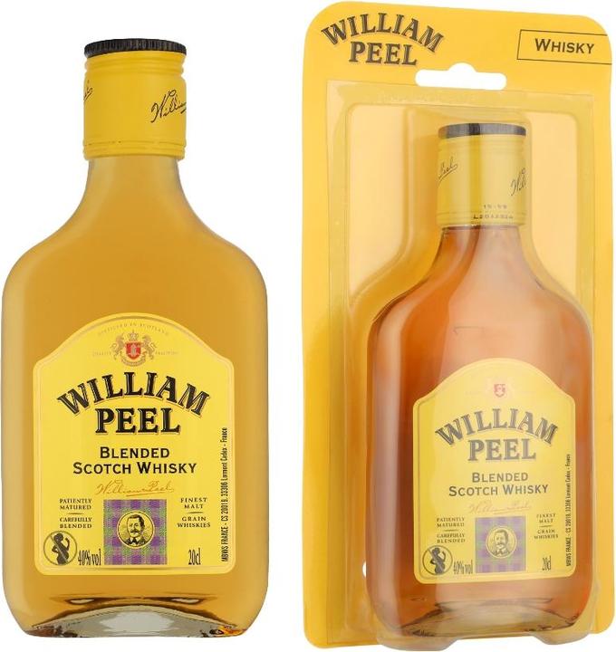 Actual product image William Peel Blended Scotch Whisky 40% Vol. 0,2l (Blended Whisky)