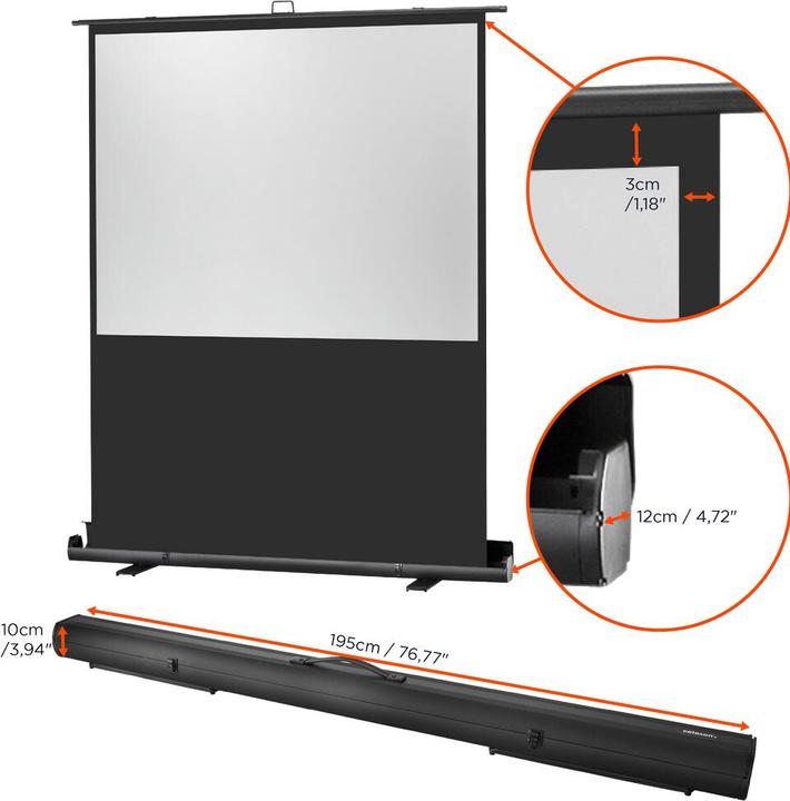 Actual product image Celexon Ultramobil Plus Professional (78", 16:9)