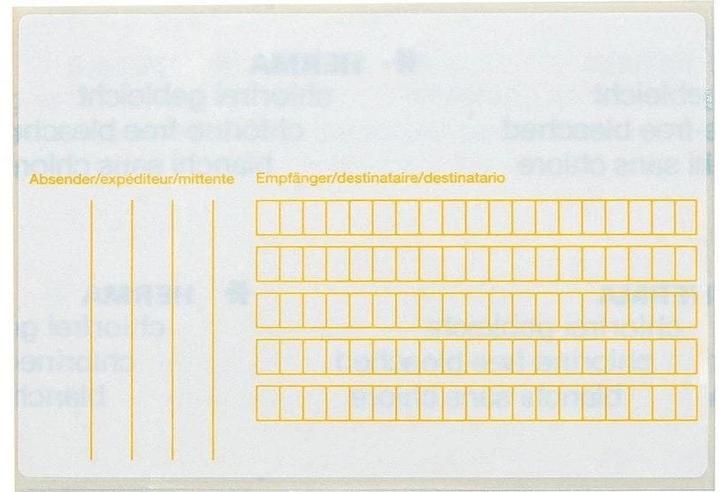 Produktbild HERMA Paketadressen
