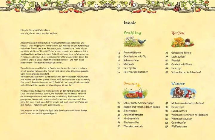 Produktbild Kochen mit Pettersson und Findus (Deutsch, Sven Nordqvist, Anne Tüllmann, 2004)