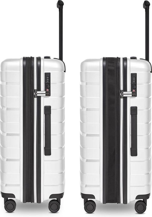 Actual product image Bergpfeil Travel 4-Rollen Kofferset 3-tlg. mit Dehnfalte (228 l, XL (from 140l))