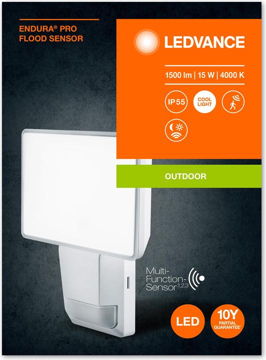 Produktbild Ledvance Endura Pro Flood Sensor (1500 lm, IP55)