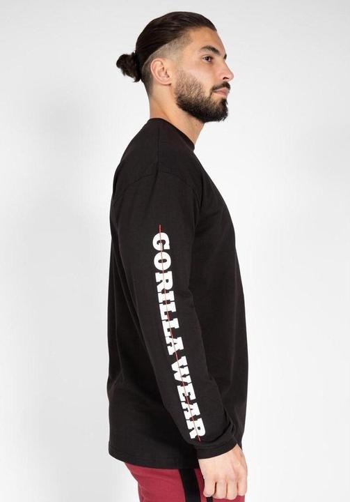 Immagine prodotto Gorilla Wear Boise Oversized a maniche lunghe nero (S)