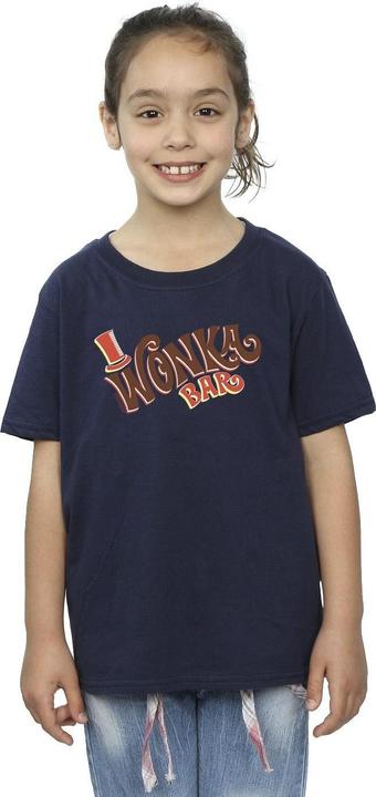 Produktbild Willy Wonka & the Chocolate Factory Bar Logo TShirt Mädchen (140, 146)