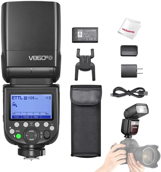 Immagine prodotto Godox V860III (Attacco del flash, Panasonic, Olympus)