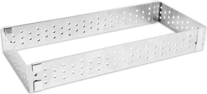 Actual product image ScrapCooking Adjustable cake frame perforation, stainless steel. 22 To 42cm