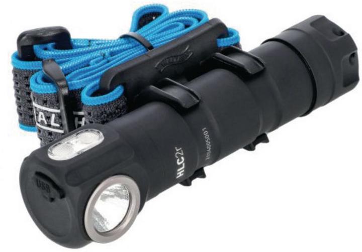 Actual product image Walther HLC2r 1000 lumen LED headlamp, rechargeable or battery-operated (1000 lm)