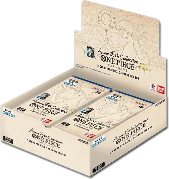 Immagine prodotto One Piece Collezione commemorativa EB02 Booster Box IT (Inglese, Display del booster)