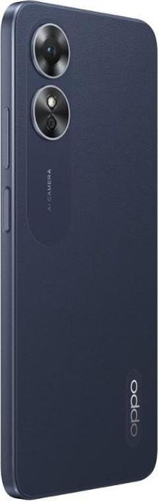 Actual product image OPPO A17 (64 GB, Midnight Black, 6.56", Dual SIM, 50 Mpx, 4G)