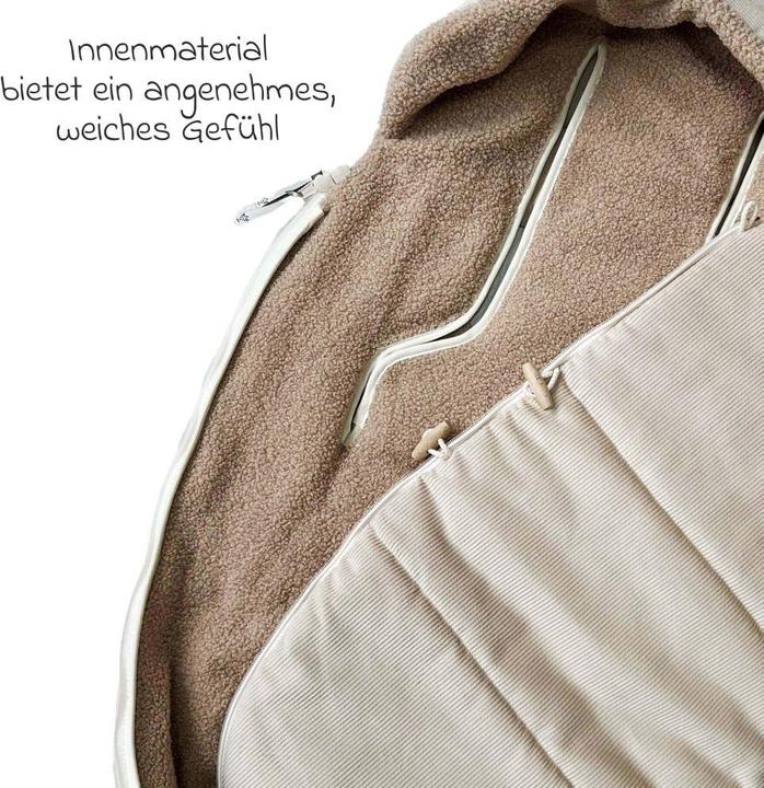 Actual product image Kaiser Fusssäcke für Kinderwagen & Buggys Fleece-Fusssack Hau Kea für Kinderwagen &