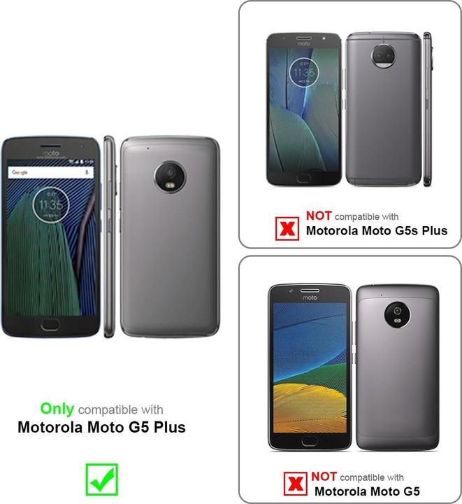 Produktbild Cadorabo Handykette für Motorola MOTO G5 PLUS Necklace Hülle mit verstellbarem Kordelband