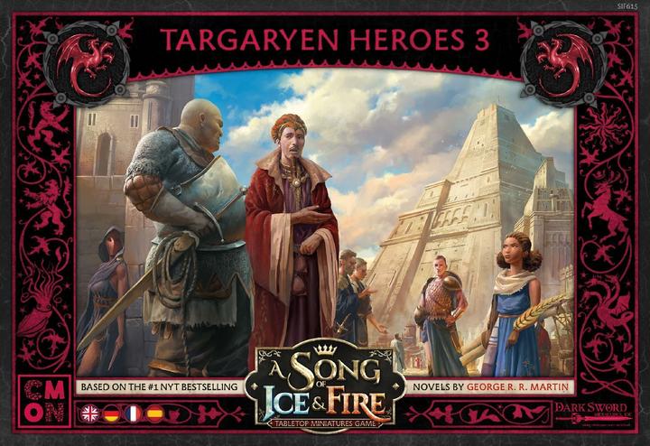 Produktbild Cmon A Song of Ice & Fire - Targaryen Heroes 3 (Helden von Haus Targaryen 3), Miniatu (Deutsch)
