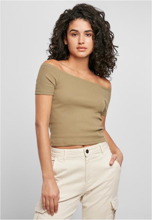 Produktbild Urban Classics Ladies Off Shoulder Rib Tee (L)