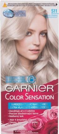Garnier Color Sensational Intense Permanent Colour Cream S11 Dazzling Silver (Ultra Smoky Blond)