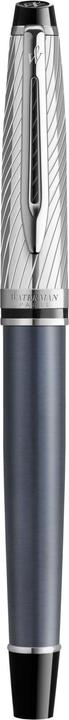Actual product image Waterman Fountain pen Expert DeLuxe Grey C.C. (M-blue) (Grey, Silver, 1 x)