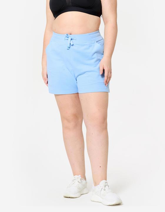 Domyos Shorts Damen mit Tasche - blau