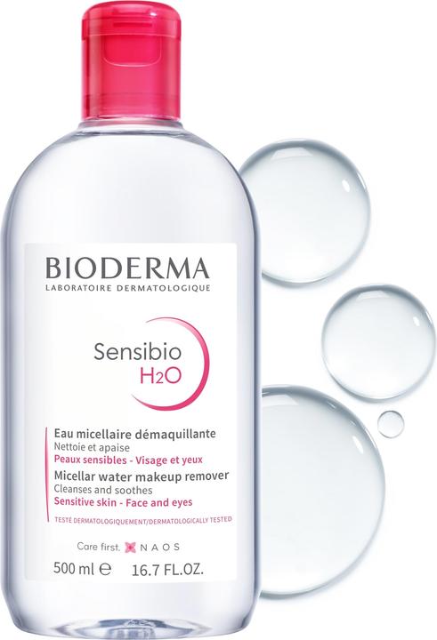 Actual product image Bioderma Sensibio H2O (Micelle water, 500 ml)