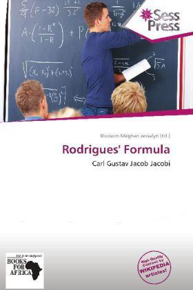 Actual product image Rodrigues' Formula (2011)