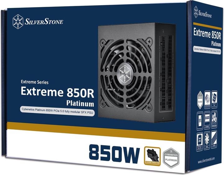 Produktbild Silverstone SilvStone SST-EX850R-PM 850W SFX 40 SST-EX850R-PM (850 W)