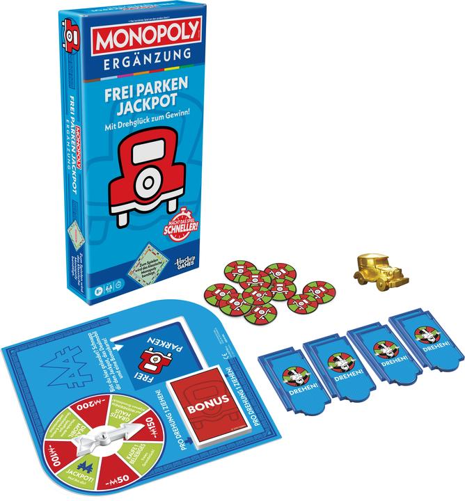 Productafbeelding Hasbro Gaming Monopoly Gratis Parkeren Jackpot (Duits)
